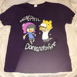 Dan & Phil Purple TShirt